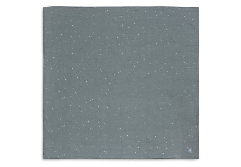 Jollein Swaddle Muslin 115x115cm Twinkling Sea Green (2pack) - Image 4